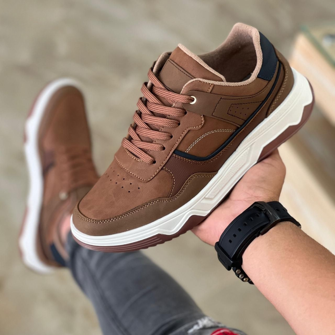 Tenis casuales para caballero con suela deportiva – Estilo urbano y confort
