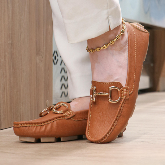 Mocasines tipo driving en cuero sintético – Estilo casual sofisticado