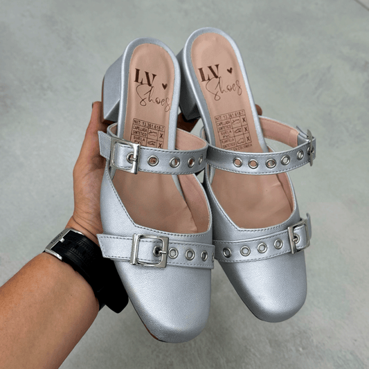 Mary Janes destalonados doble correa ajustable