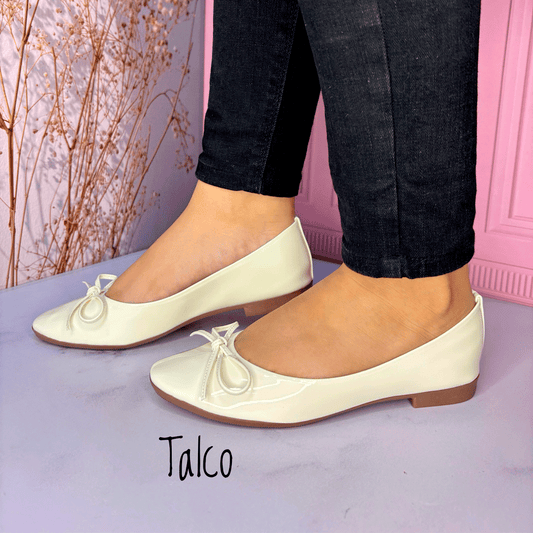 Balerinas Clásicas de Charol con Lazo - Chelina Shop