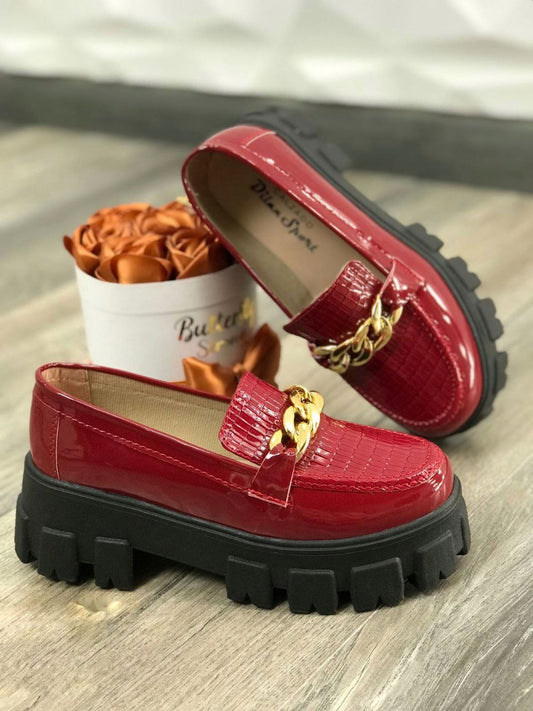 Zapatos de vestir rojos new arrivals