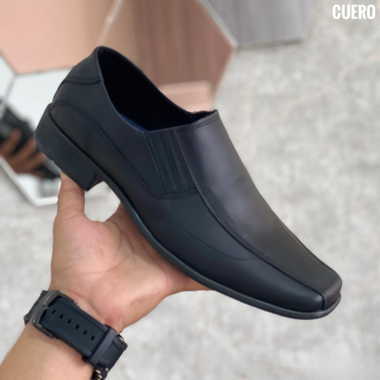 Zapatos de Cuero para Hombre Slip-On • Estilo Formal Ejecutivo | Chelina Hombre