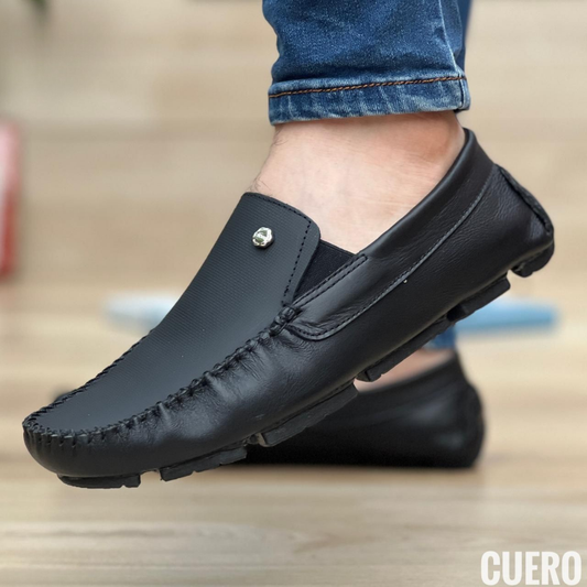 Mocasines Casual Hombre • Cuero Genuino • Hechos a Mano