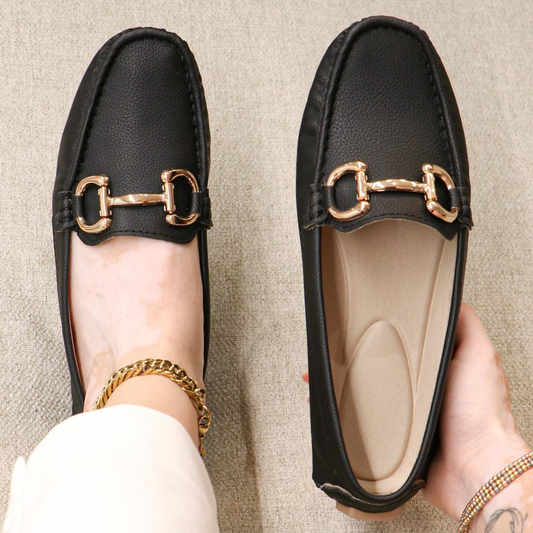 Mocasines tipo driving en cuero sintético – Estilo casual sofisticado