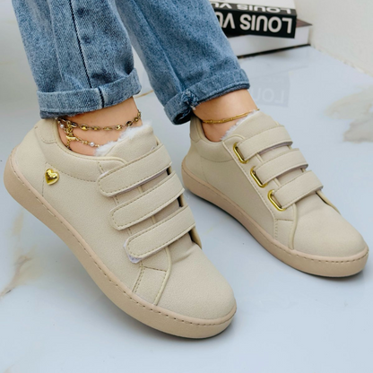 Tenis o Zapatillas Urbanas Forradas con Triple Velcro